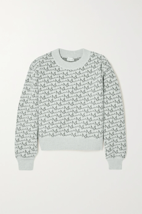 유럽직배송 마그다부트림 스웨터 MAGDA BUTRYM Jacquard-knit wool-blend sweater 11452292646342070