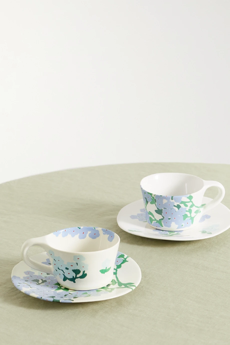 유럽직배송 베르나데트 BERNADETTE Set of two ceramic cups and saucers 17266703523681586