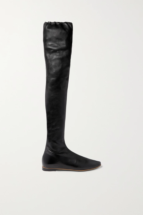 유럽직배송 보테가베네타 롱부츠 BOTTEGA VENETA Leather over-the-knee boots 9679066508962879