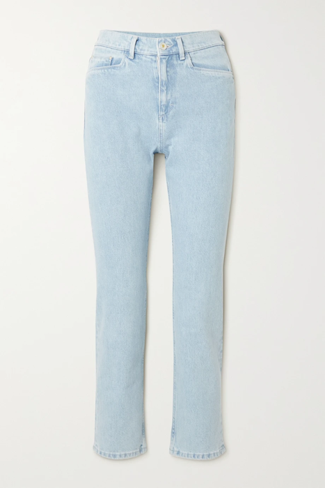 유럽직배송 반들러 WANDLER Carnation cropped mid-rise straight-leg jeans 17411127375806515