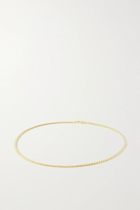 유럽직배송 로렌스튜어트 목걸이 LOREN STEWART Serpentine gold vermeil necklace 29419655932741372