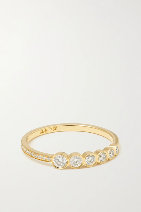유럽직배송 소피빌리브라헤 반지 SOPHIE BILLE BRAHE Pleine de Diamant 18-karat gold diamond ring 22250442025817454