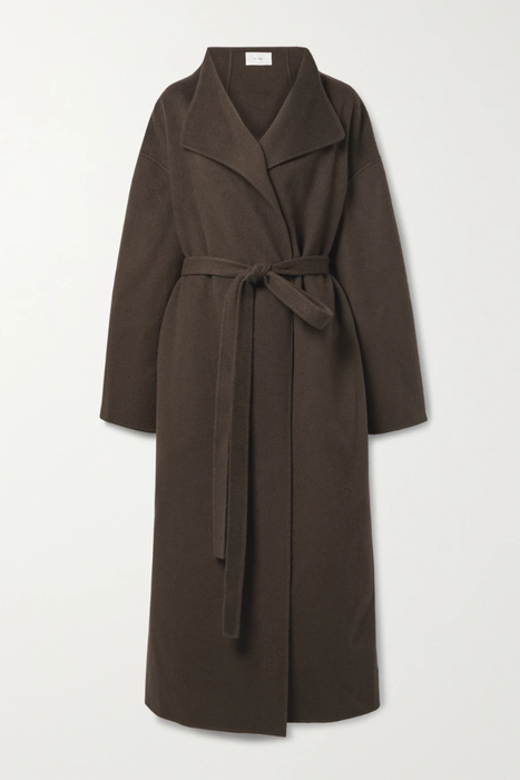 유럽직배송 더로우 THE ROW Idril oversized belted cashmere and wool-blend coat 17266703523576838