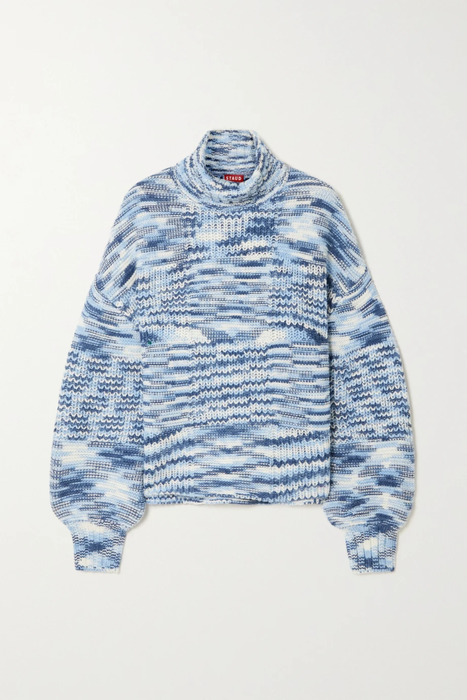 유럽직배송 스타우드 STAUD Benny intarsia-knit turtleneck sweater 24772899113108502
