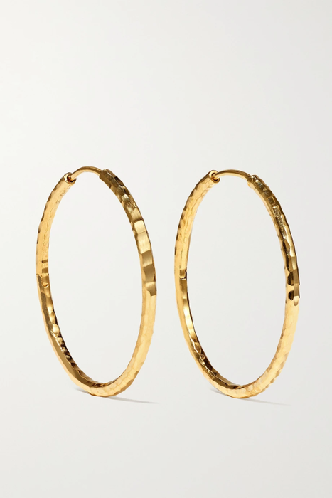 유럽직배송 옥타비아 엘리자베스 귀걸이 OCTAVIA ELIZABETH + NET SUSTAIN Jumbo Gabby 18-karat recycled gold hoop earrings 16114163151011291