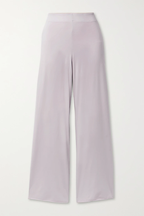 유럽직배송 SKIN + NET SUSTAIN Athena reversible organic Pima cotton-blend jersey pajama pants 11452292646055287