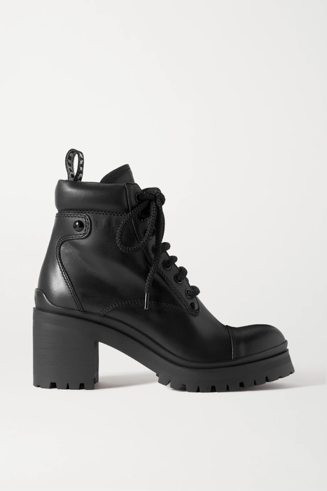 유럽직배송 미우미우 MIU MIU Leather ankle boots 31432202865202363