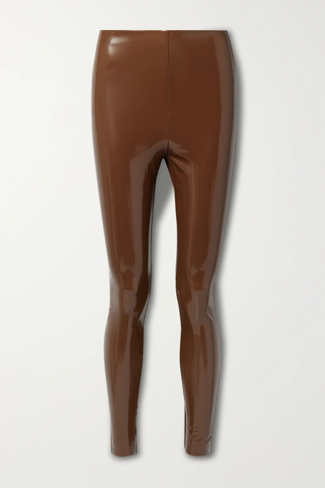 유럽직배송 COMMANDO Stretch faux patent-leather leggings 24665545640651557