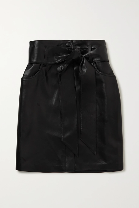 유럽직배송 나누시카 NANUSHKA Meda belted vegan leather mini skirt 24092600056996379
