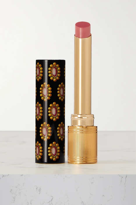 유럽직배송 구찌 립스틱 GUCCI BEAUTY Rouge de Beauté Brillant Lipstick - Sally Soft Honey 112 11452292647163575