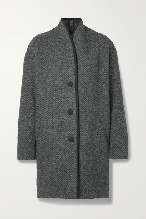 유럽직배송 이자벨마랑에뚜왈 ISABEL MARANT ÉTOILE Jelanyo faux suede-trimmed wool coat 11452292646546452