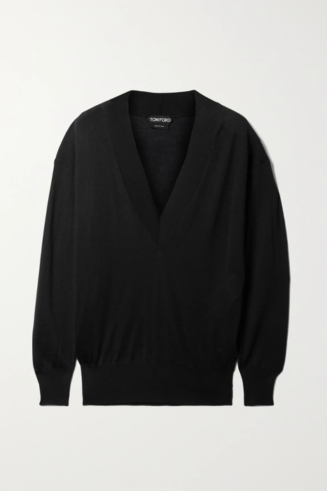유럽직배송 톰포드 스웨터 TOM FORD Cashmere and silk-blend sweater 2204324140448070