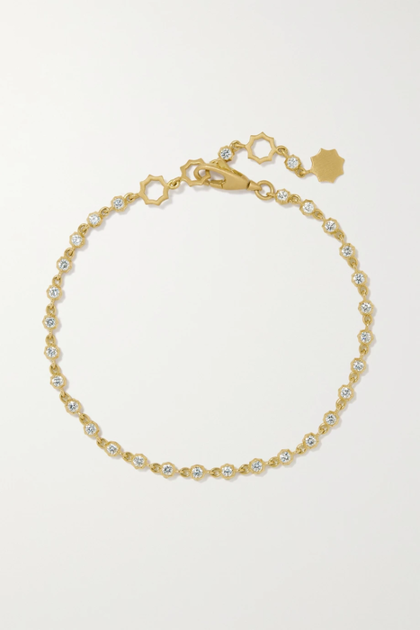 유럽직배송 제이드트라우 팔찌 JADE TRAU Small Sophisticate Line 18-karat gold diamond bracelet 24772899113066959