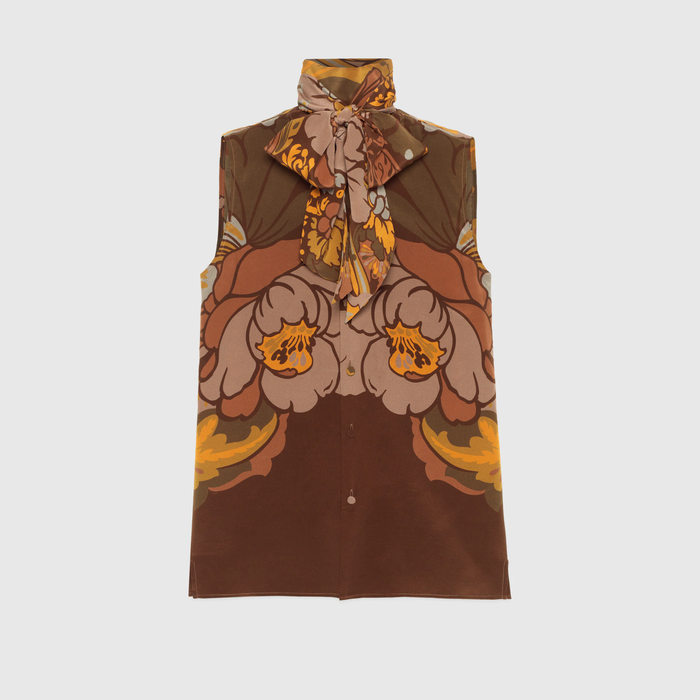 유럽직배송 구찌 GUCCI Gucci 2015 Re-Edition floral silk shirt  664551Z630A5316