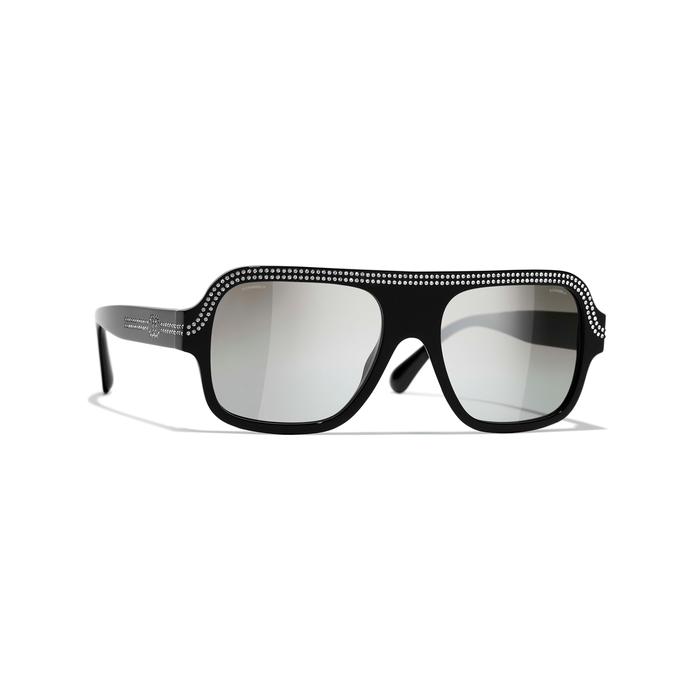 유럽직배송 샤넬 CHANEL Shield Sunglasses A71432X02569S0164