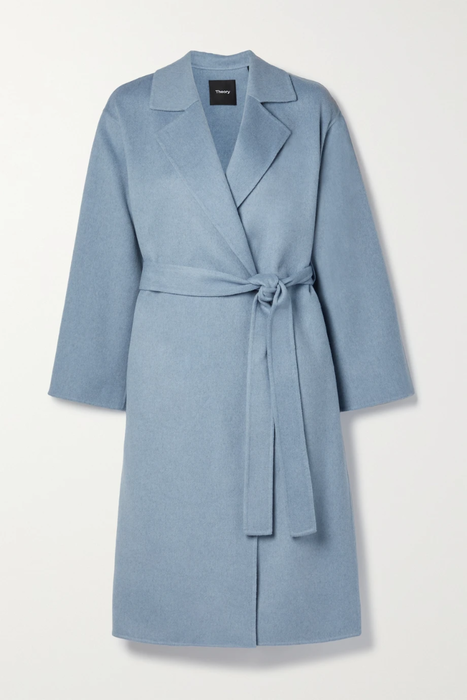 유럽직배송 띠어리 코트 THEORY Belted wool and cashmere-blend coat 25185454455924397