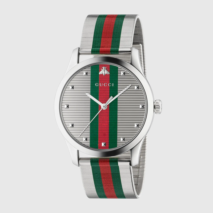 유럽직배송 구찌 GUCCI Gucci G-Timeless watch, 42mm 584164I16008460