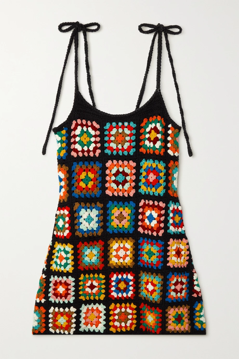 유럽직배송 알라누이 미니원피스 ALANUI Positive Vibes crocheted cotton mini dress 25185454455953396
