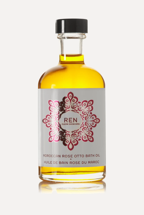 유럽직배송 REN CLEAN SKINCARE + NET SUSTAIN Moroccan Rose Otto Bath Oil, 110ml 210639901509