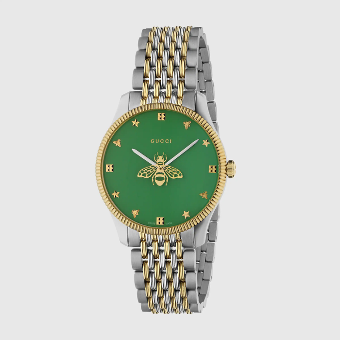 유럽직배송 구찌 GUCCI Gucci G-Timeless watch, 36mm 681758I86009802