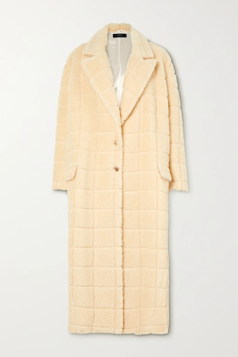 유럽직배송 아미리 코트 AMIRI Oversized checked fleece coat 24772899113274870