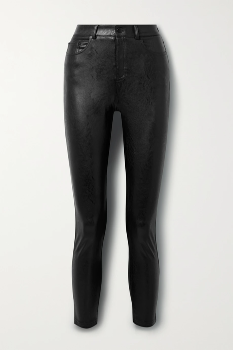 유럽직배송 COMMANDO Faux stretch-leather skinny pants 24665545640646031