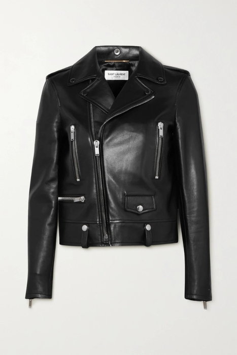 유럽직배송 생로랑 자켓 SAINT LAURENT Leather biker jacket 31840166392300174