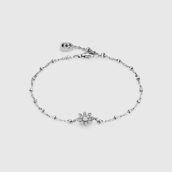 유럽직배송 구찌 GUCCI Gucci - Gucci Flora 18k bracelet with diamonds 581817J85689066