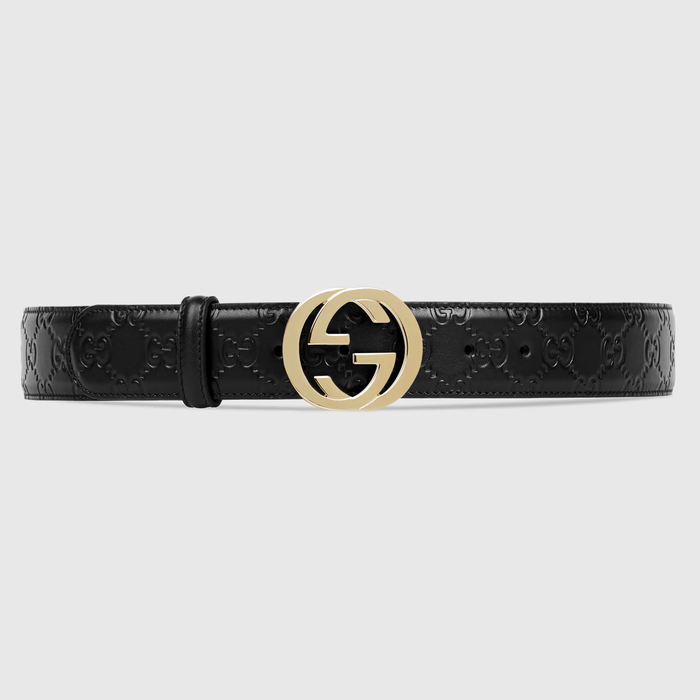유럽직배송 구찌 GUCCI Gucci - Gucci Signature leather belt 370543CWC1G1000