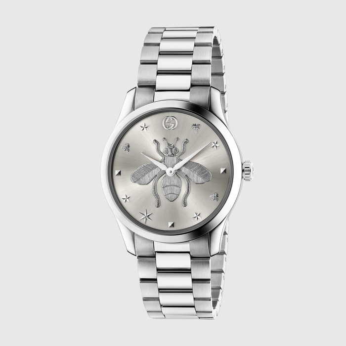 유럽직배송 구찌 GUCCI Gucci G-Timeless watch, 38mm 584150I16008606