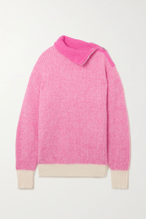 유럽직배송 가니 스웨터 GANNI Mélange knitted sweater 24665545640546121