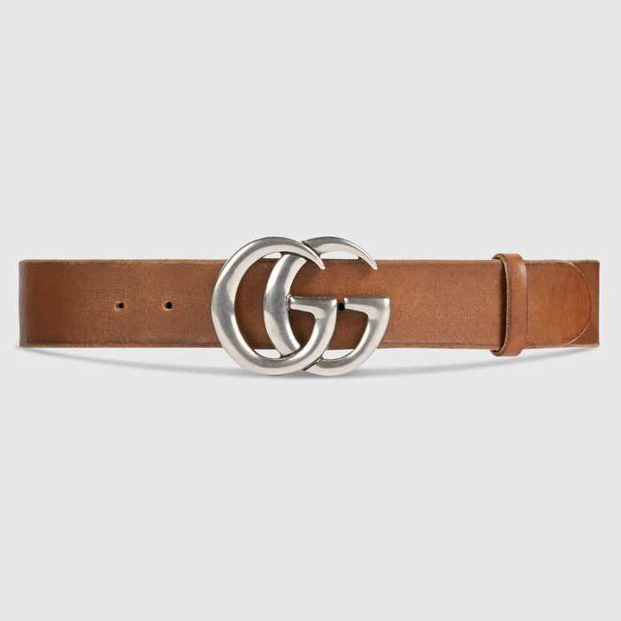 유럽직배송 구찌 GUCCI Gucci Leather belt with Double G buckle 406831CVE0N2535