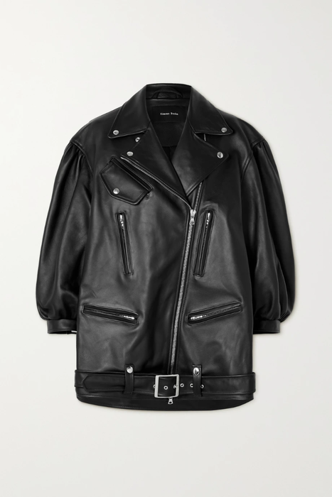유럽직배송 시몬로샤 자켓 SIMONE ROCHA Oversized leather jacket 33258524072406788