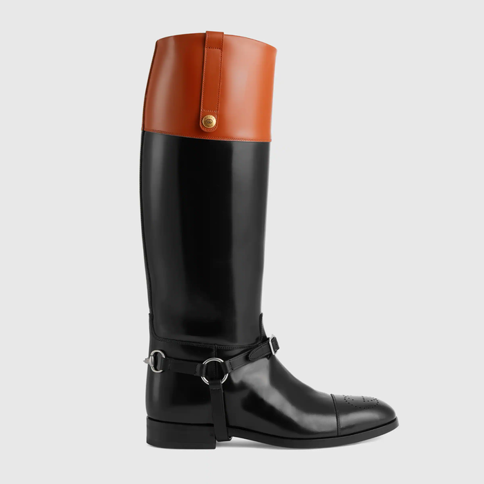 유럽직배송 구찌 GUCCI Gucci Knee-high boot with harness 675655DS8J01079