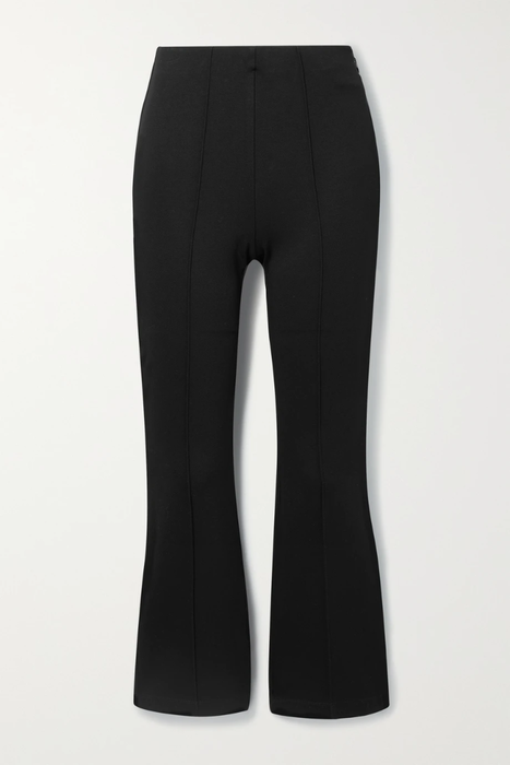 유럽직배송 애니빙 팬츠 ANINE BING Mathilda cropped stretch-twill flared pants 25185454455902838