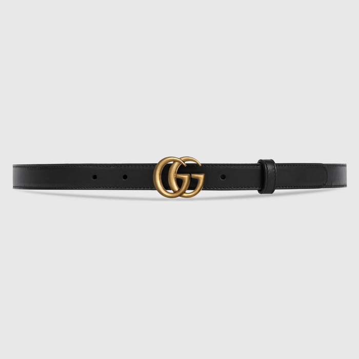 유럽직배송 구찌 GUCCI Gucci Leather belt with Double G buckle 409417AP00T1000