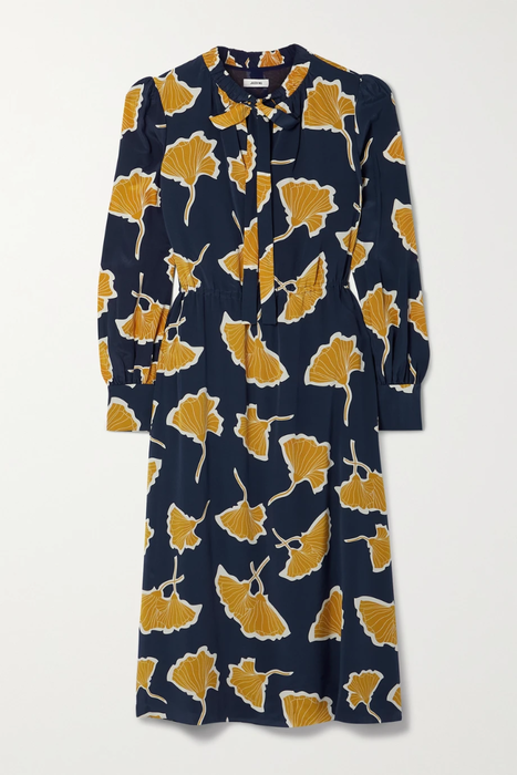 유럽직배송 제이슨우 JASON WU Printed silk-crepe midi dress 15546005222015748