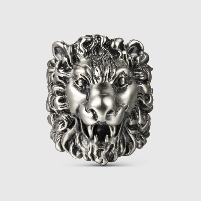 유럽직배송 구찌 GUCCI Gucci Ring with lion head 398601I46018111