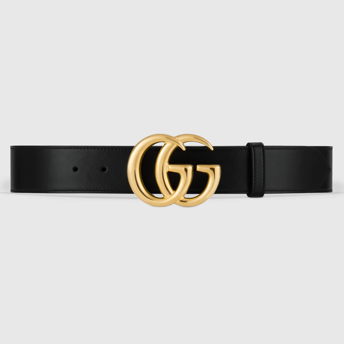 유럽직배송 구찌 GUCCI Gucci GG Marmont leather belt with shiny buckle 4068310YA0G1000