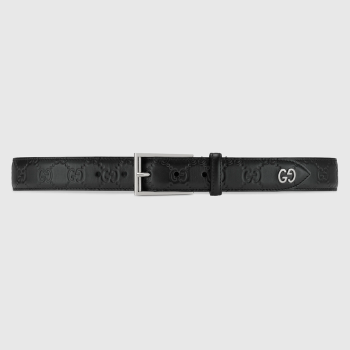 유럽직배송 구찌 GUCCI Gucci - Gucci Signature belt with GG detail 474311CWC1N1000