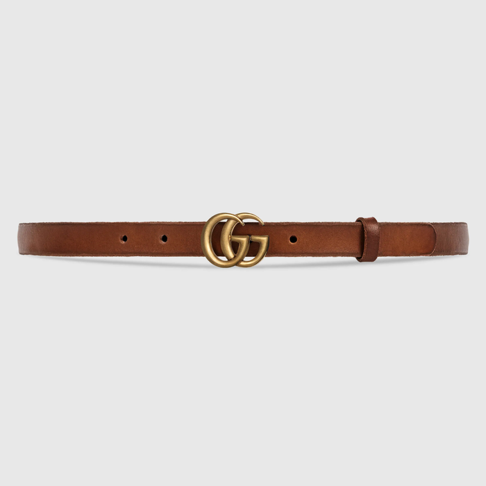 유럽직배송 구찌 GUCCI Gucci Leather belt with Double G buckle 409417CVE0T2535