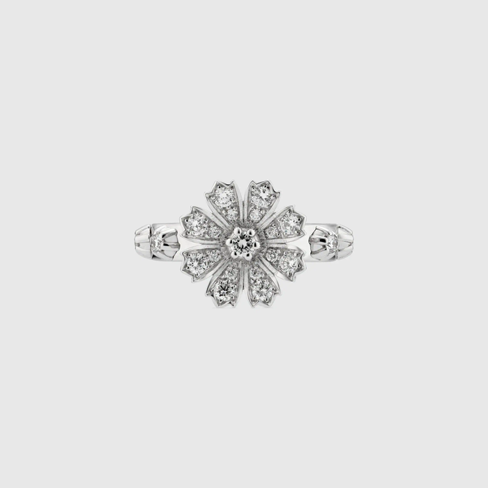 유럽직배송 구찌 GUCCI Gucci - Gucci Flora 18 ring with diamonds 581843J85689066