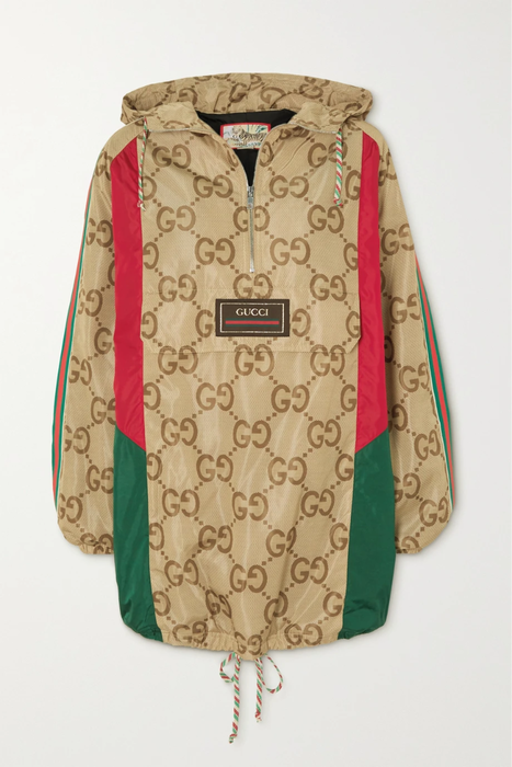 유럽직배송 구찌 자켓 GUCCI Chinese New Year hooded appliquéd printed shell jacket 29419655932641761