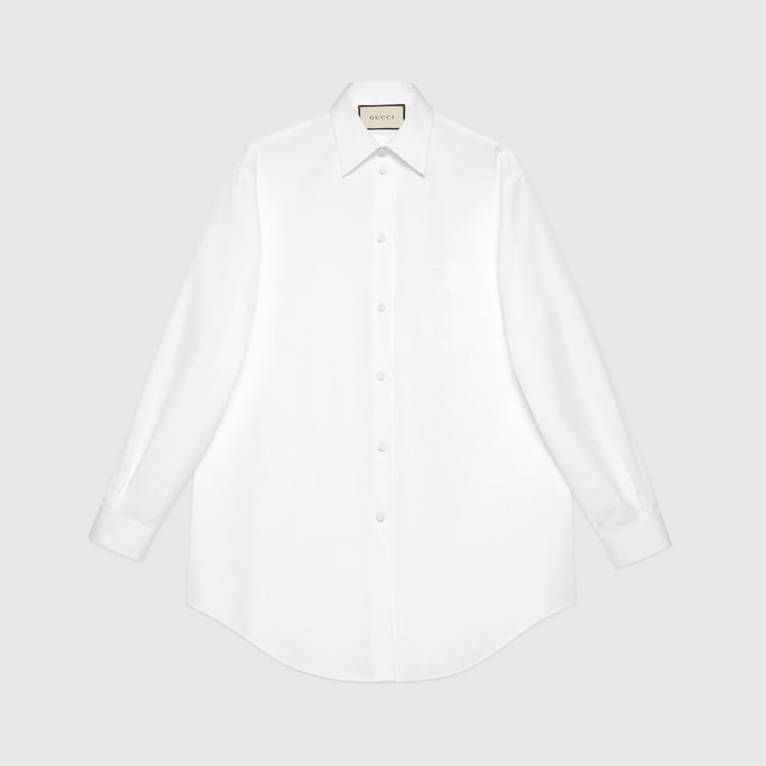 유럽직배송 구찌 GUCCI Gucci Sea Island cotton oversize shirt 619474ZAEVT9000