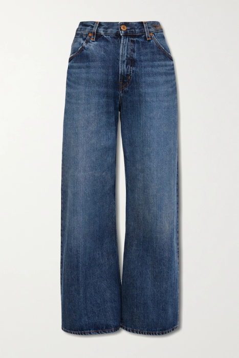 유럽직배송 끌로에 청바지 CHLOÉ Stromboli cropped mid-rise wide-leg jeans 33258524072095935