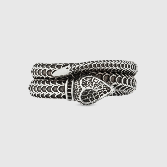 유럽직배송 구찌 GUCCI Gucci - Gucci Garden silver snake ring 577294J84000811