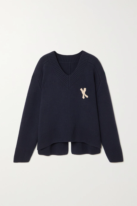 유럽직배송 카이트 스웨터 KHAITE Isabelle embroidered cashmere sweater 38063312419128757