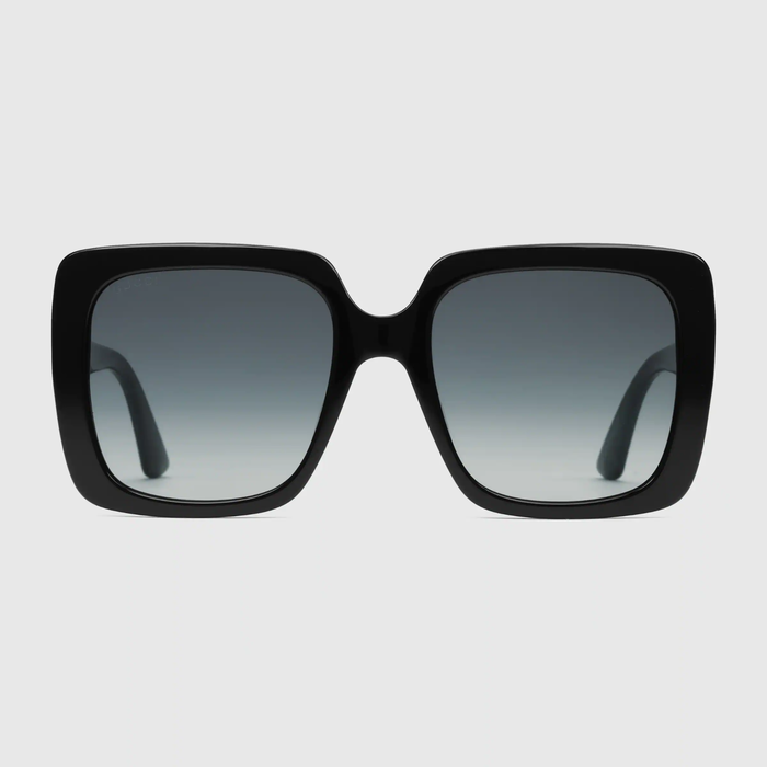 유럽직배송 구찌 GUCCI Gucci Rectangular-frame acetate sunglasses 541362J07401011