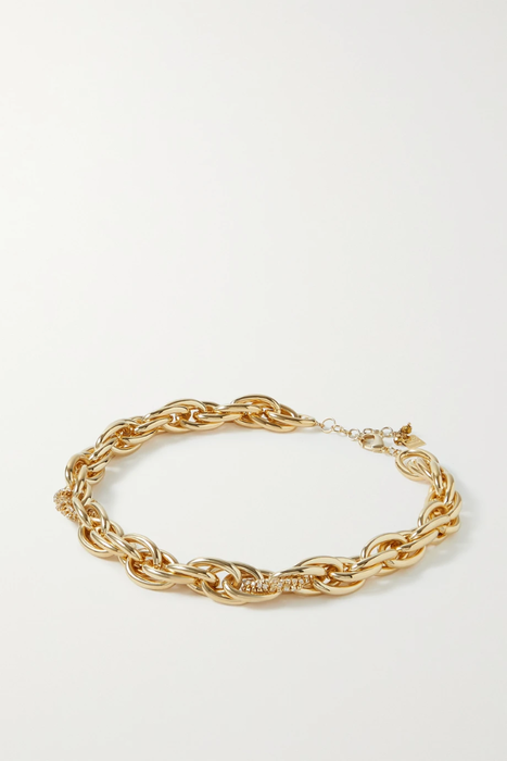유럽직배송 로산티카 목걸이 ROSANTICA Vittoria gold-tone crystal necklace 24665545640552336