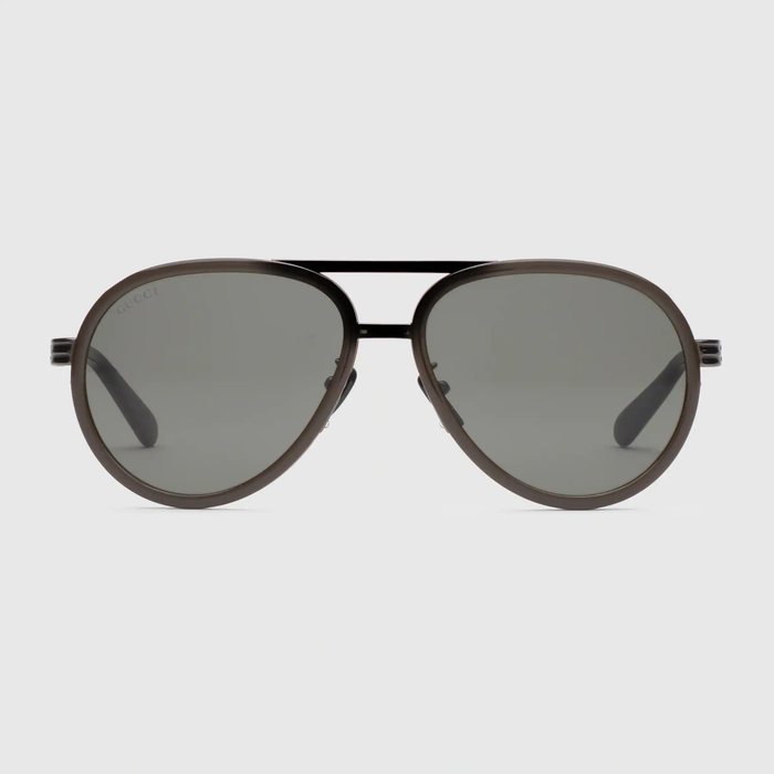 유럽직배송 구찌 선글라스 GUCCI Aviator frame sunglasses 663774I33302312